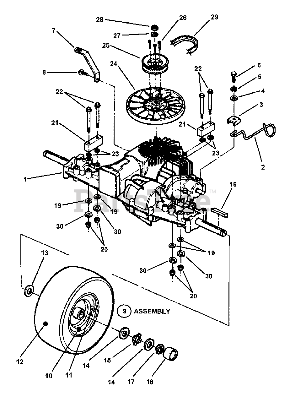 Snapper 381451HBVE (84393) Snapper 38" RearEngine Riding Mower, 14hp