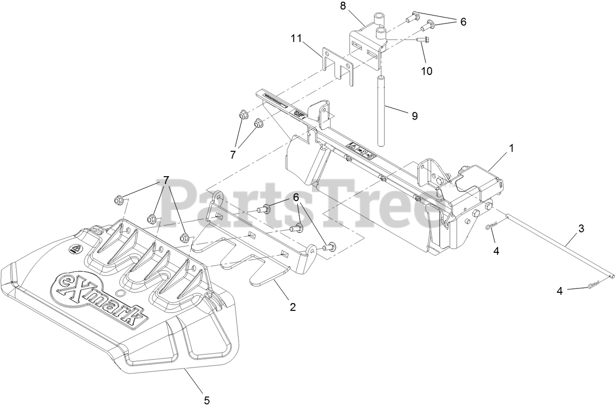 Exmark Repair Part 116-1368 - Pump Seal Kit