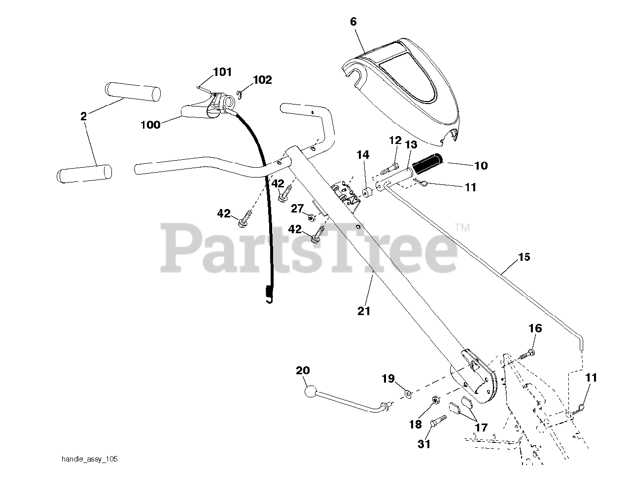 Husqvarna Crt 900 960930024 01 Husqvarna Rear Tine Tiller 2014 09