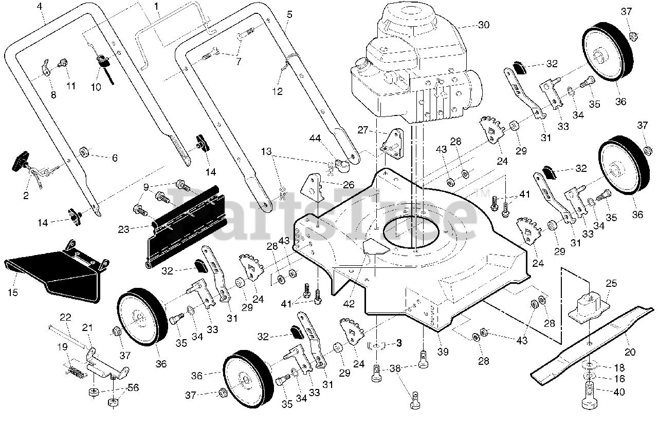 Weed Eater 96114001400 Weed Eater WalkBehind Mower (200905