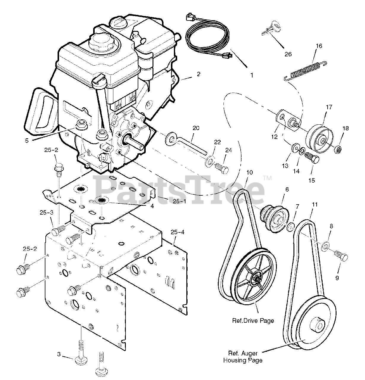 Canadiana 1695369 (6291570x54) Canadiana 29" Snow Thrower (2007