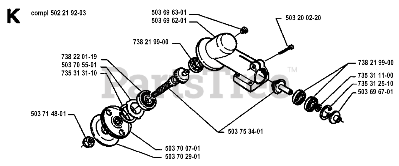Husqvarna 225 L Husqvarna String Trimmer (SN 19942300001