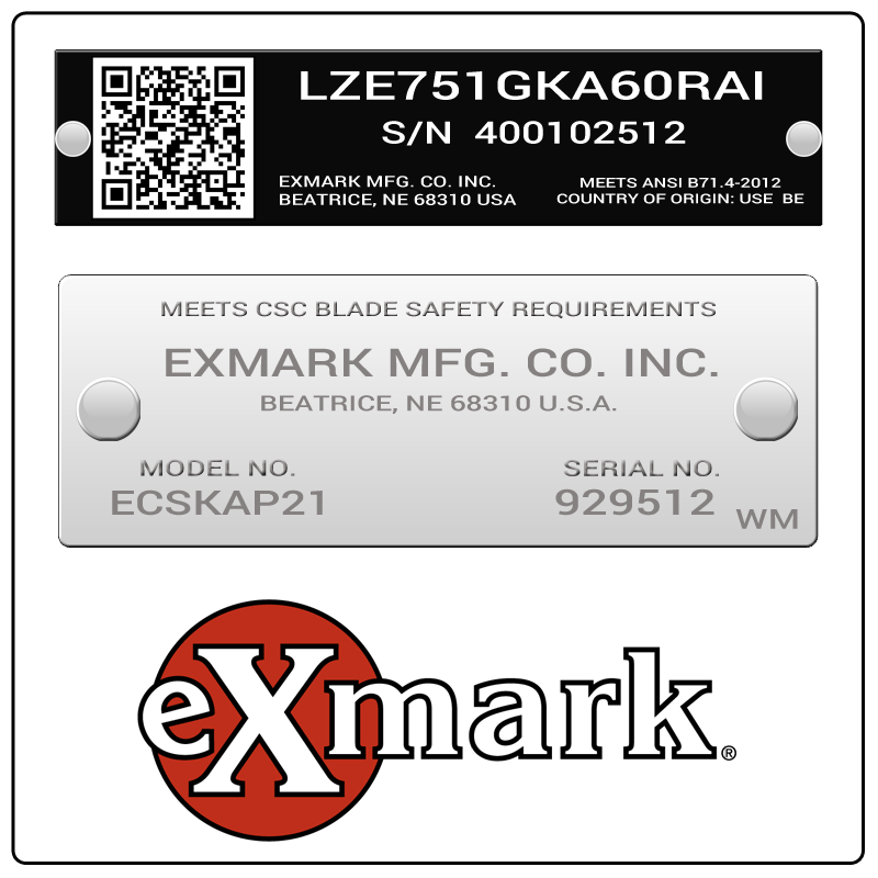 Exmark zero turn parts discount