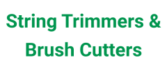 String Trimmers & Brush Cutters
